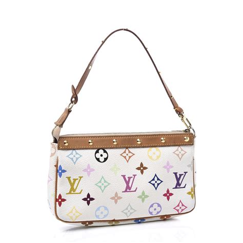 white multicolor louis vuitton purse|Louis Vuitton monogram accessories.